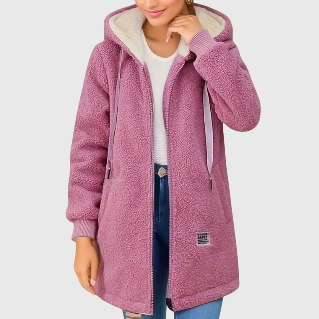 Selvira | Women’s Fleece Jacket – Style & Warmth for Cold Days