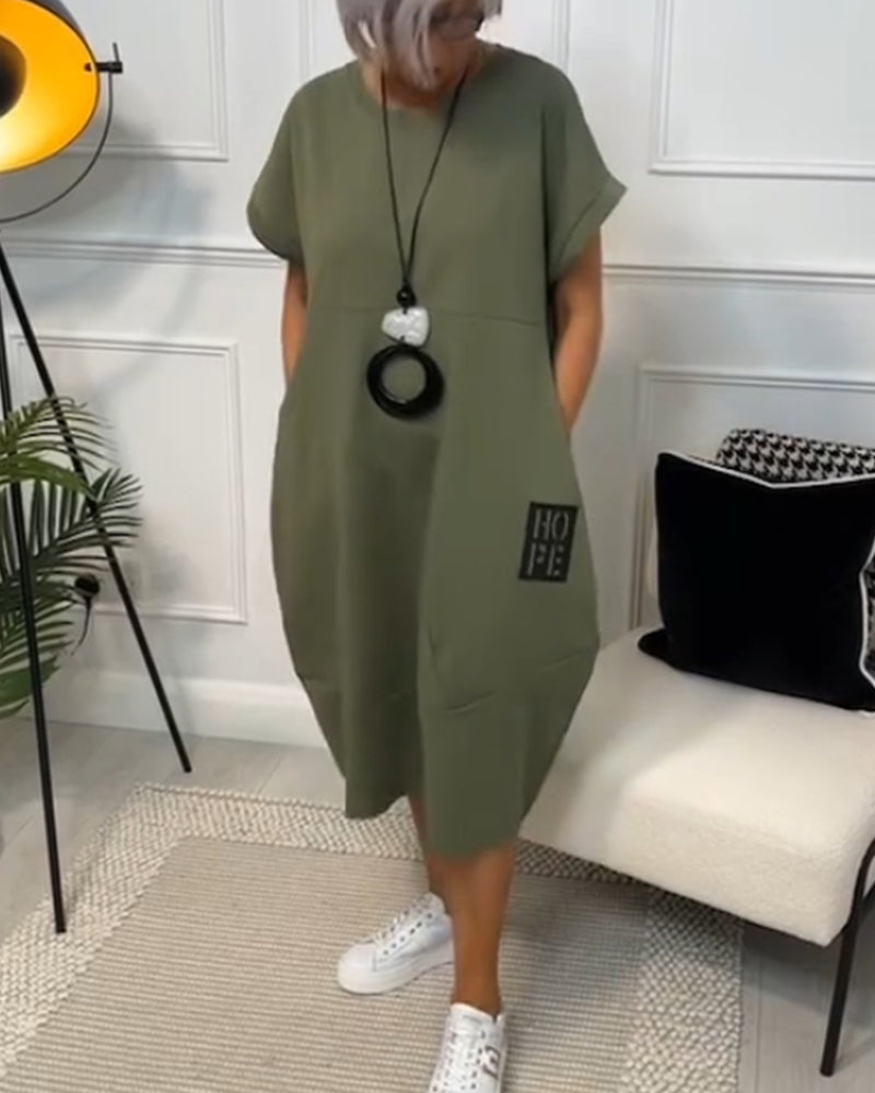 Norena | Relaxed Everyday Kaftan with Short Sleeves
