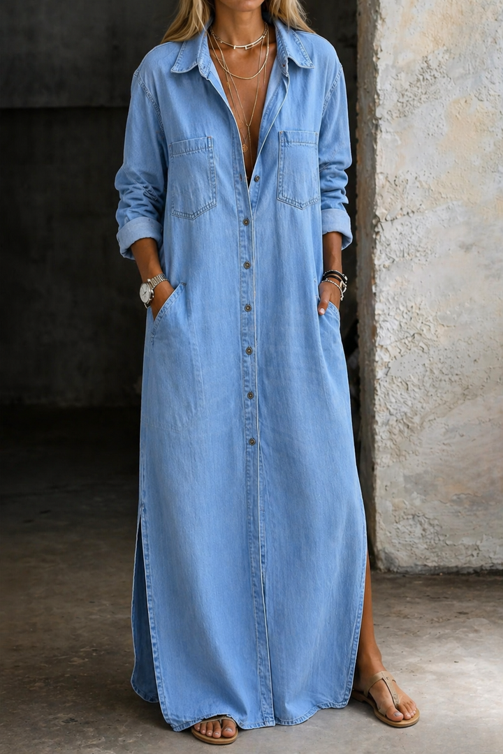 Brixton | Button Down Midi Dress
