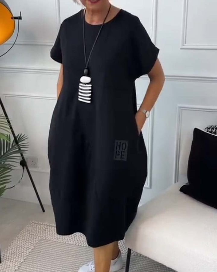 Norena | Relaxed Everyday Kaftan with Short Sleeves