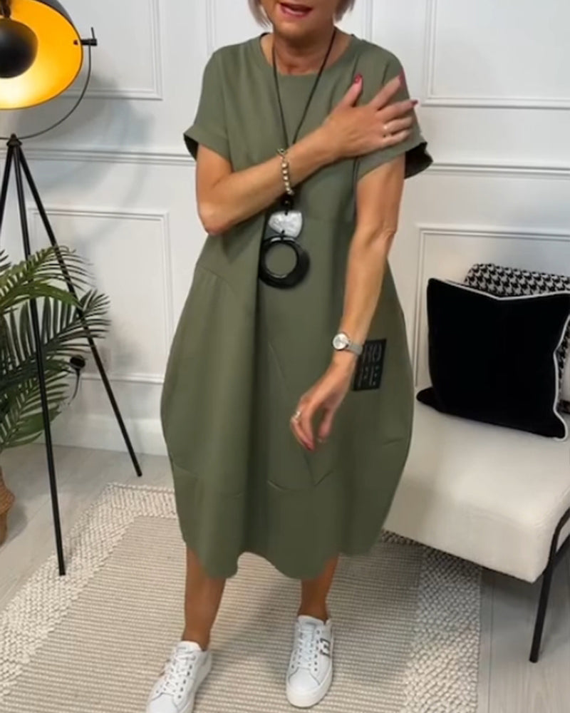 Norena | Relaxed Everyday Kaftan with Short Sleeves