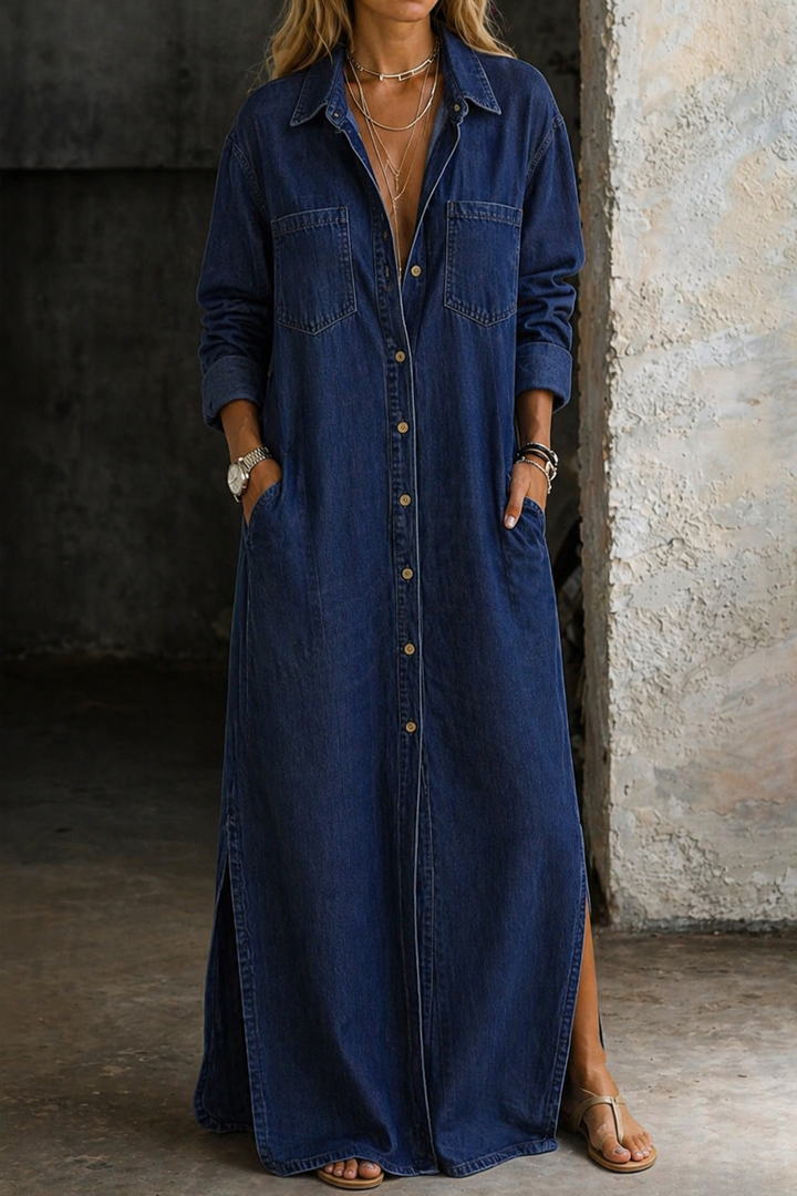 Brixton | Button Down Midi Dress
