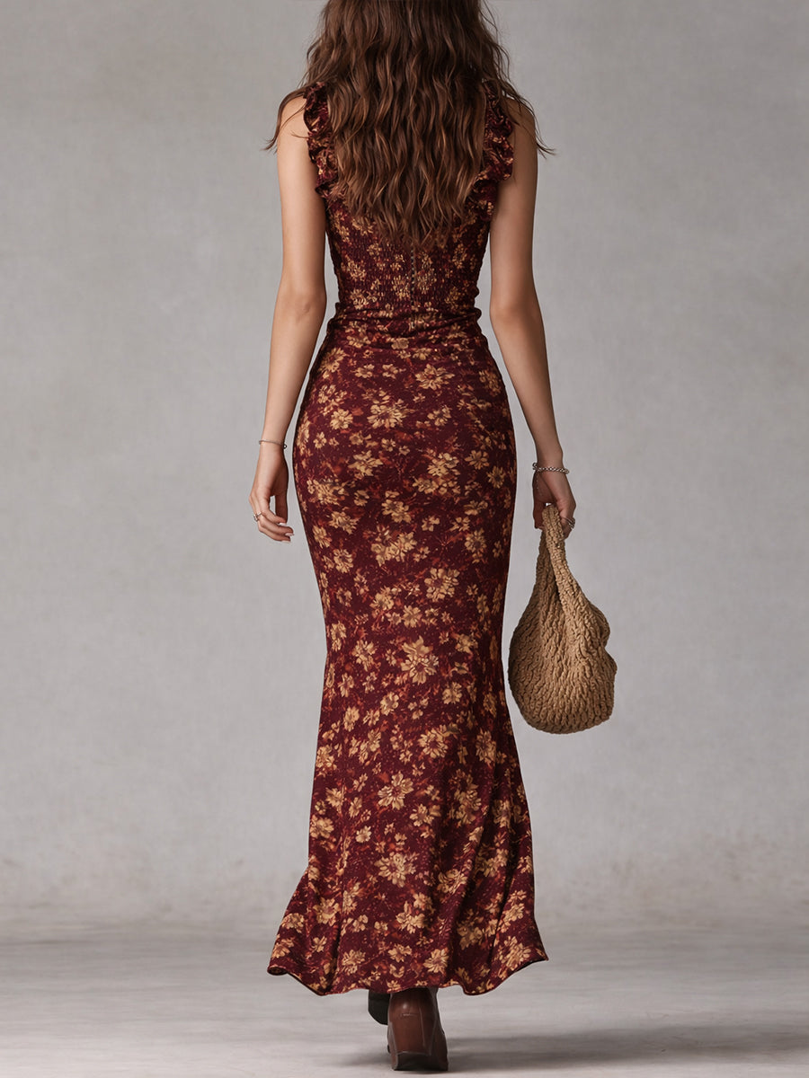 Sorelle | Smocked Maxi Dress