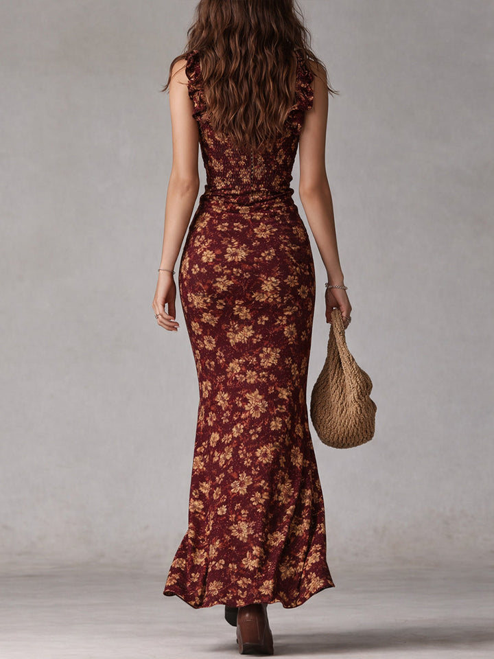 Sorelle | Smocked Maxi Dress