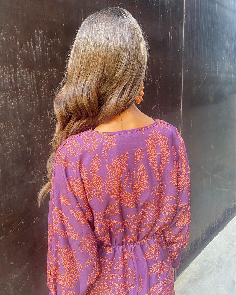 Diana | Twist-Waist Midi Dress