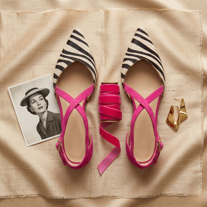 Velisse | Elegant Strap Ballet Flats