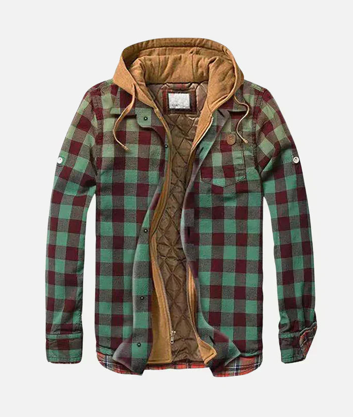 Jason | Patchwork Checkered Jacket