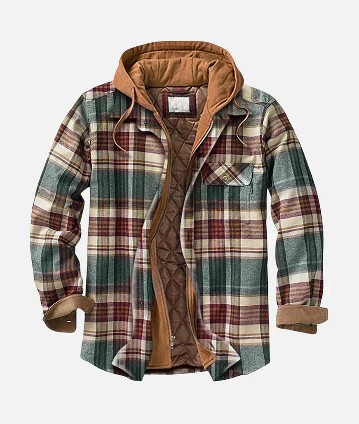 Jason | Patchwork Checkered Jacket