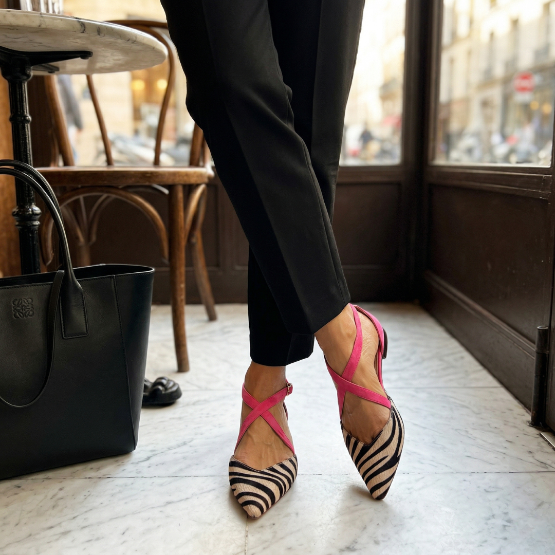 Velisse | Elegant Strap Ballet Flats