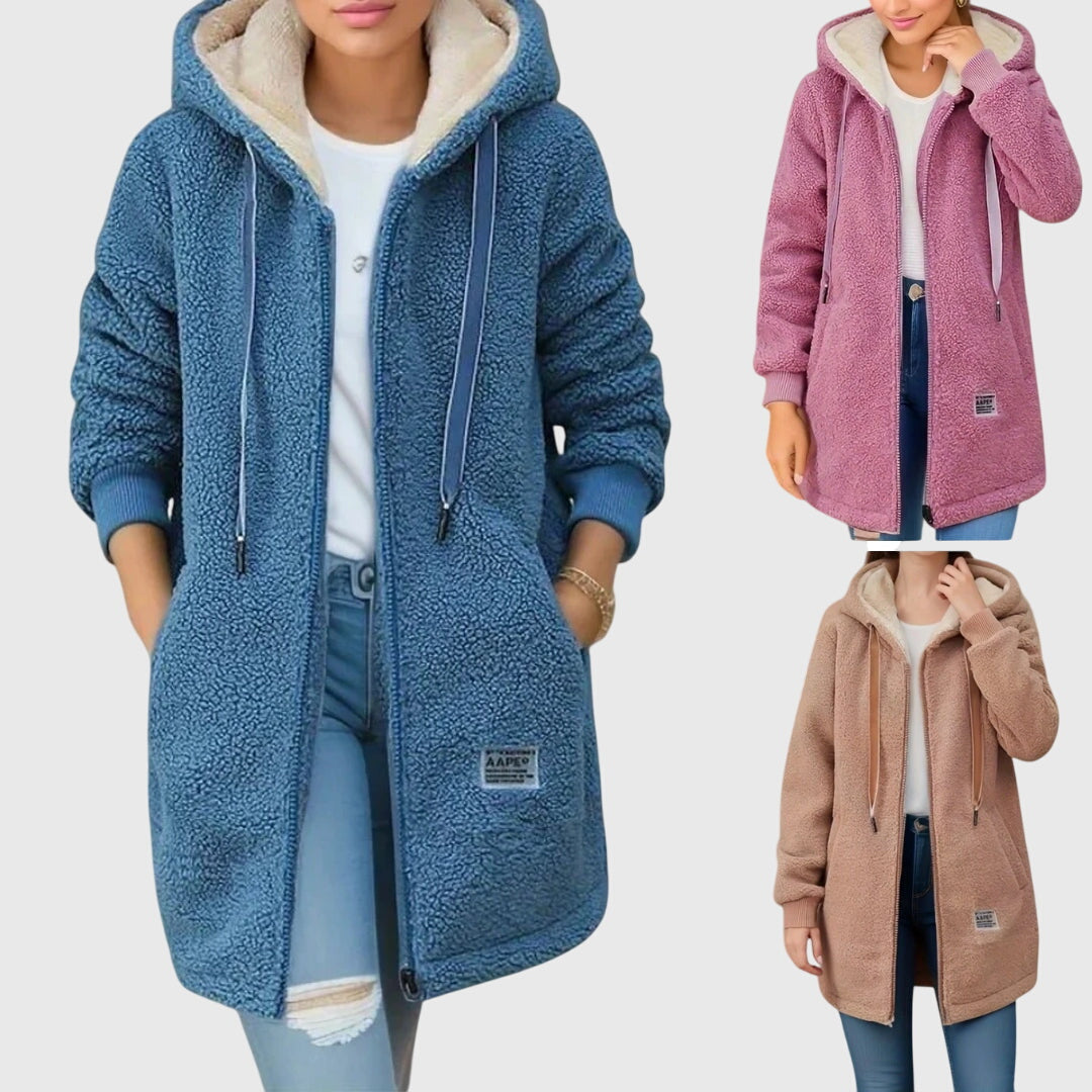 Selvira | Women’s Fleece Jacket – Style & Warmth for Cold Days
