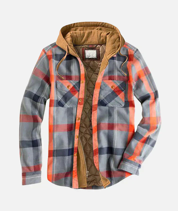 Jason | Patchwork Checkered Jacket