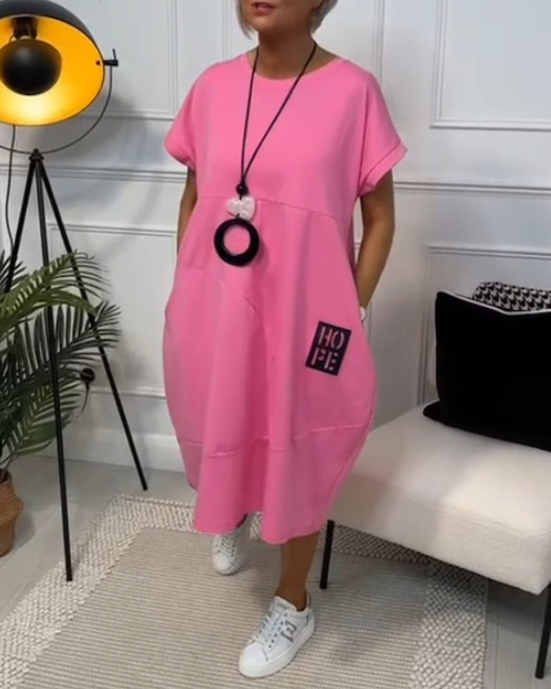 Norena | Relaxed Everyday Kaftan with Short Sleeves