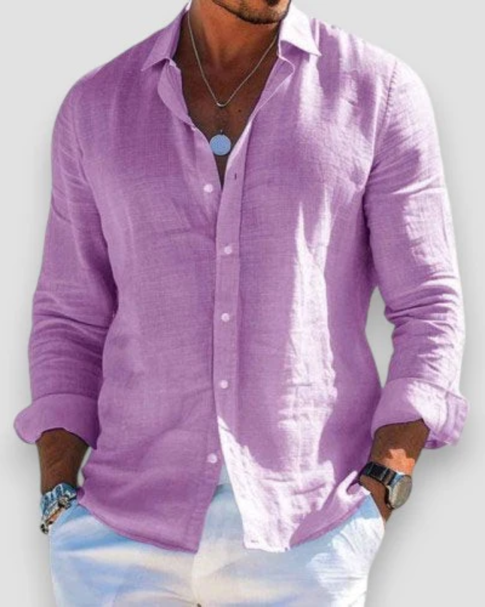 Duncan | Casual Linen Shirt