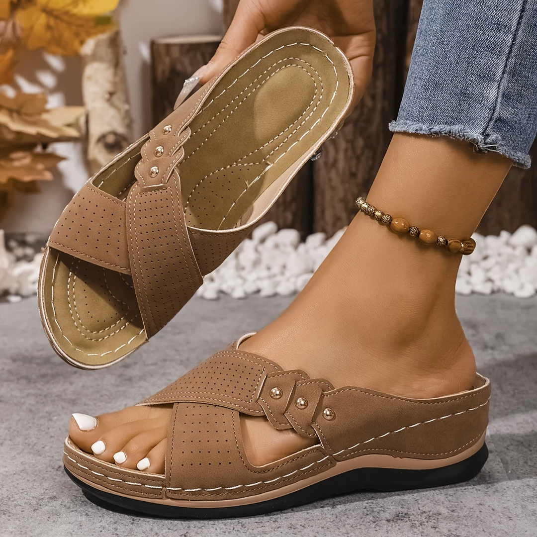 Elloway | Orthopaedic Wedge Sandals