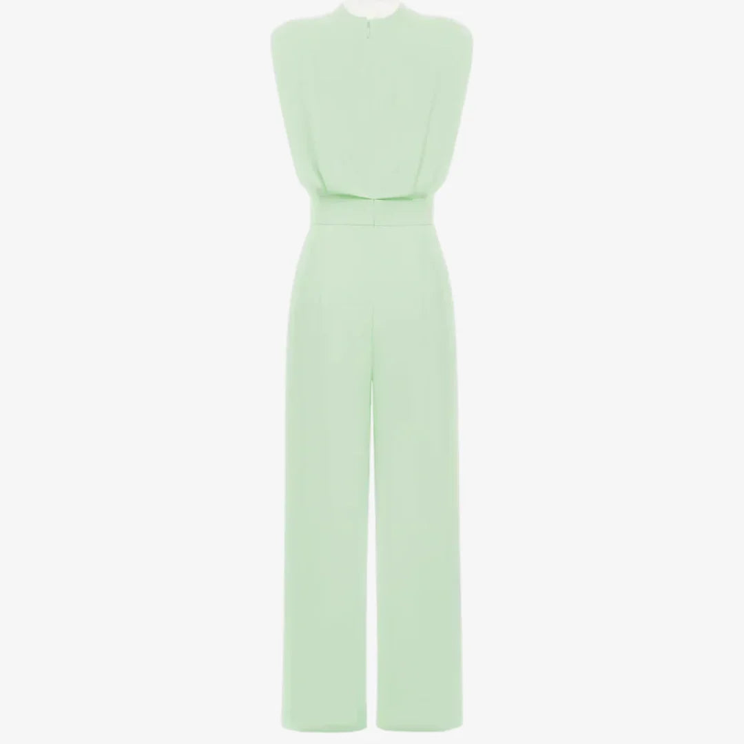 Eloria | Elegant Belted Jumpsuit