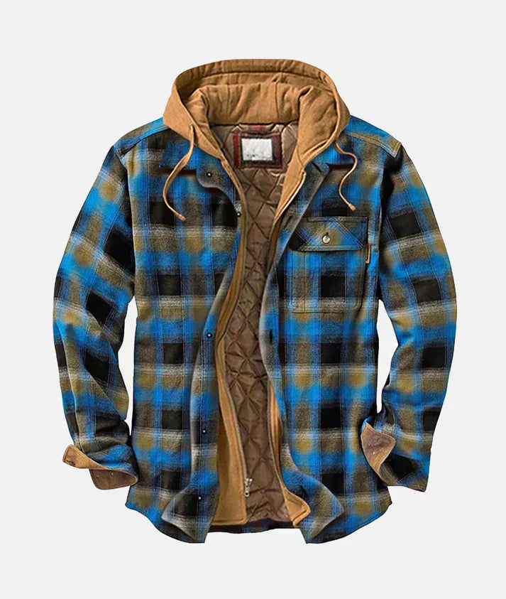 Jason | Patchwork Checkered Jacket