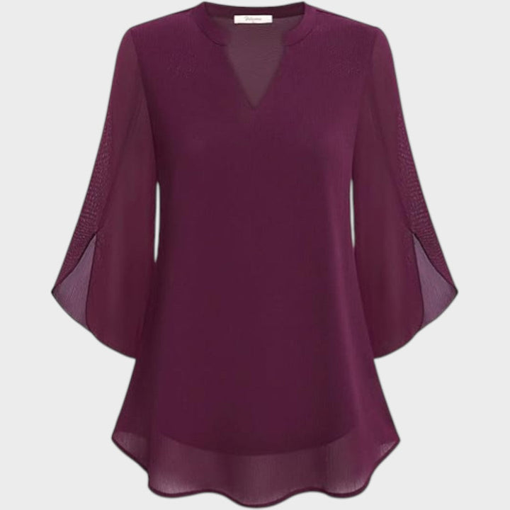 Eliza | Dress With V Neck For Women