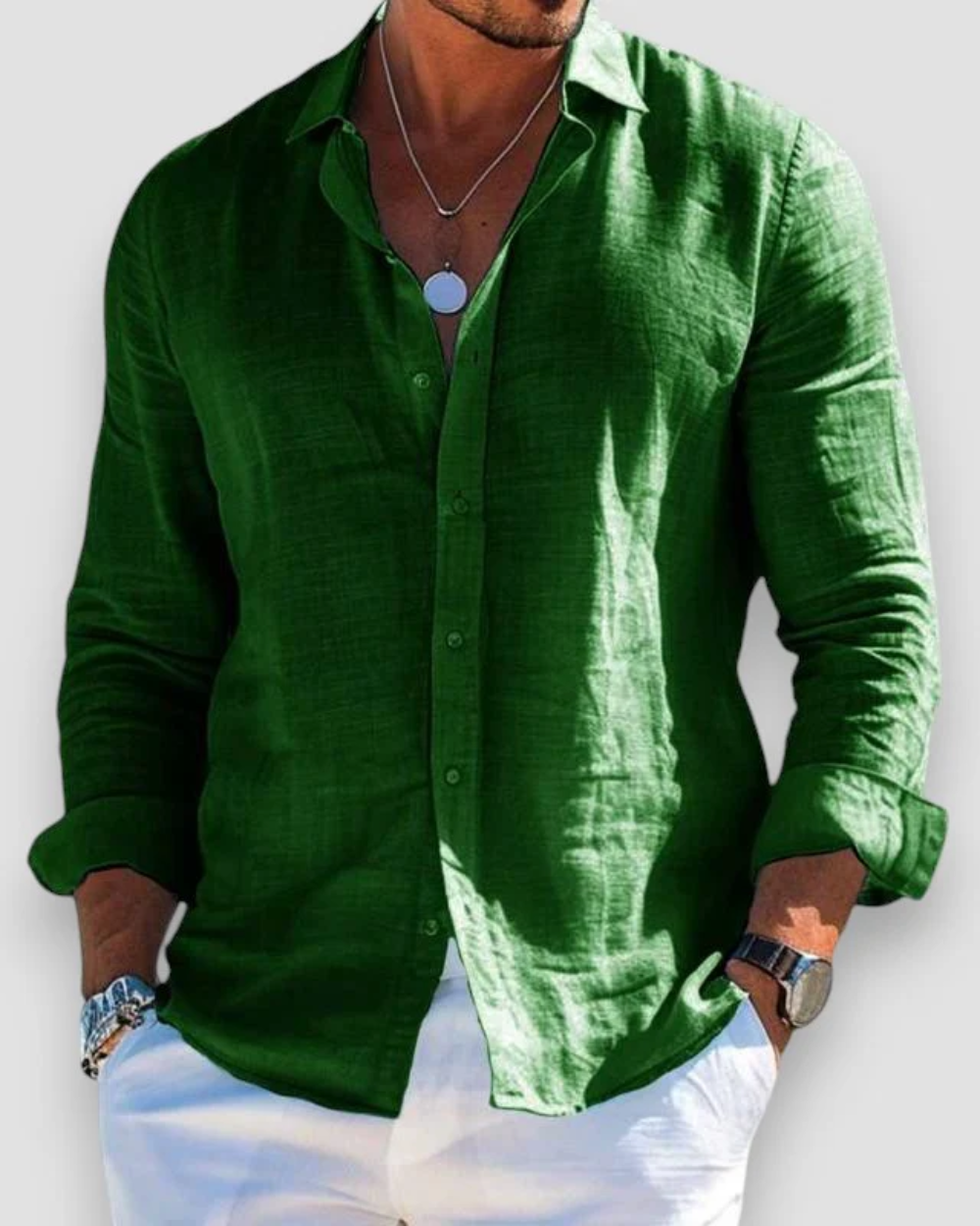 Duncan | Casual Linen Shirt