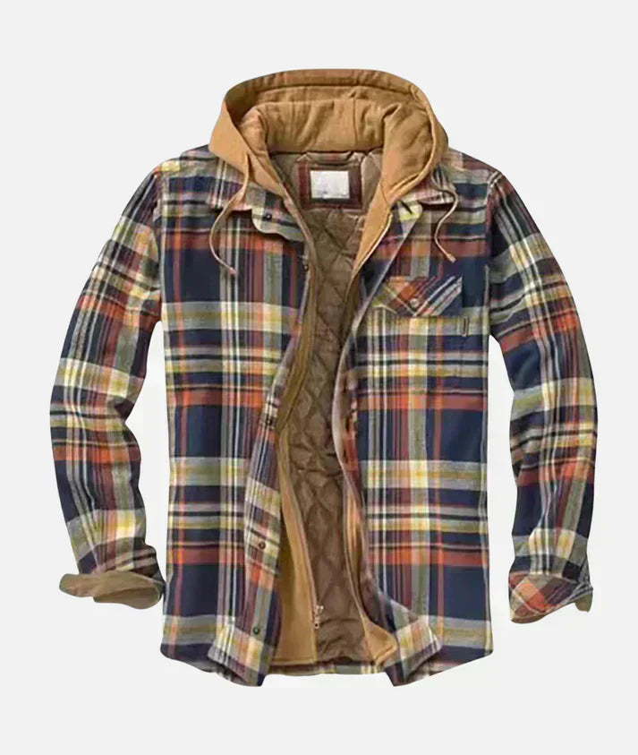 Jason | Patchwork Checkered Jacket