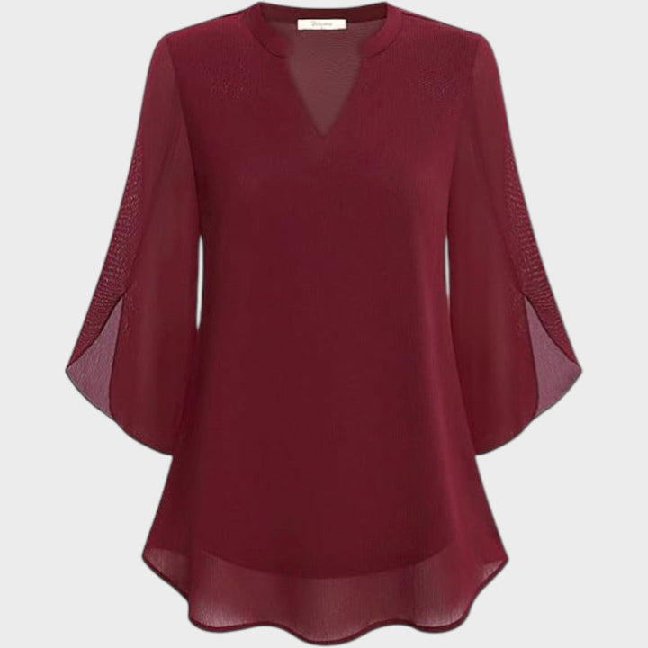 Eliza | Dress With V Neck For Women