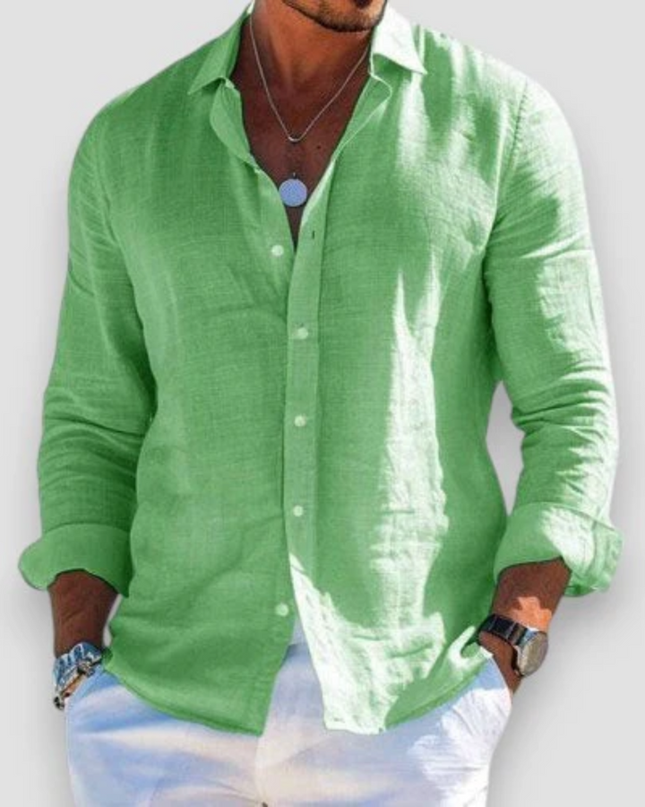 Duncan | Casual Linen Shirt