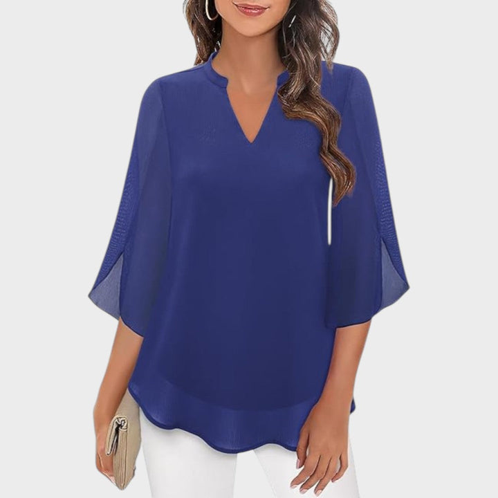 Eliza | Dress With V Neck For Women