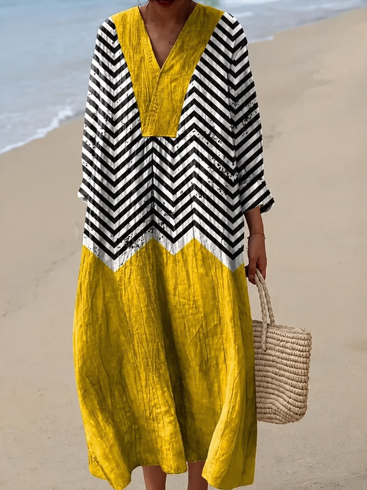 Ainsley | Elegant Beach Maxi Dress