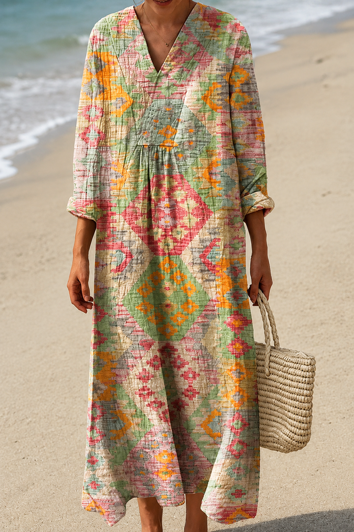 Ainsley | Elegant Beach Maxi Dress