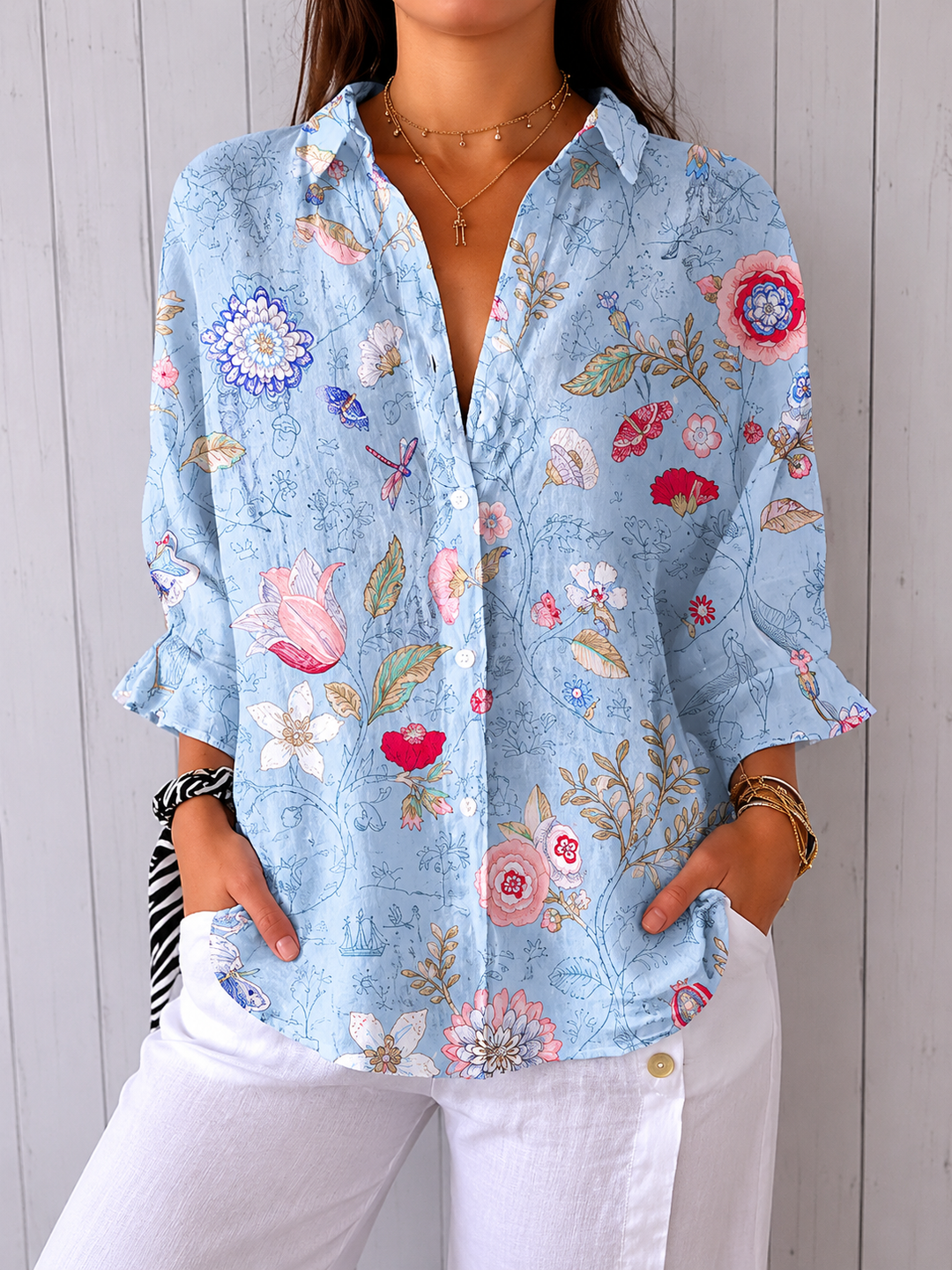 Elowen | Meadow Floral Blouse