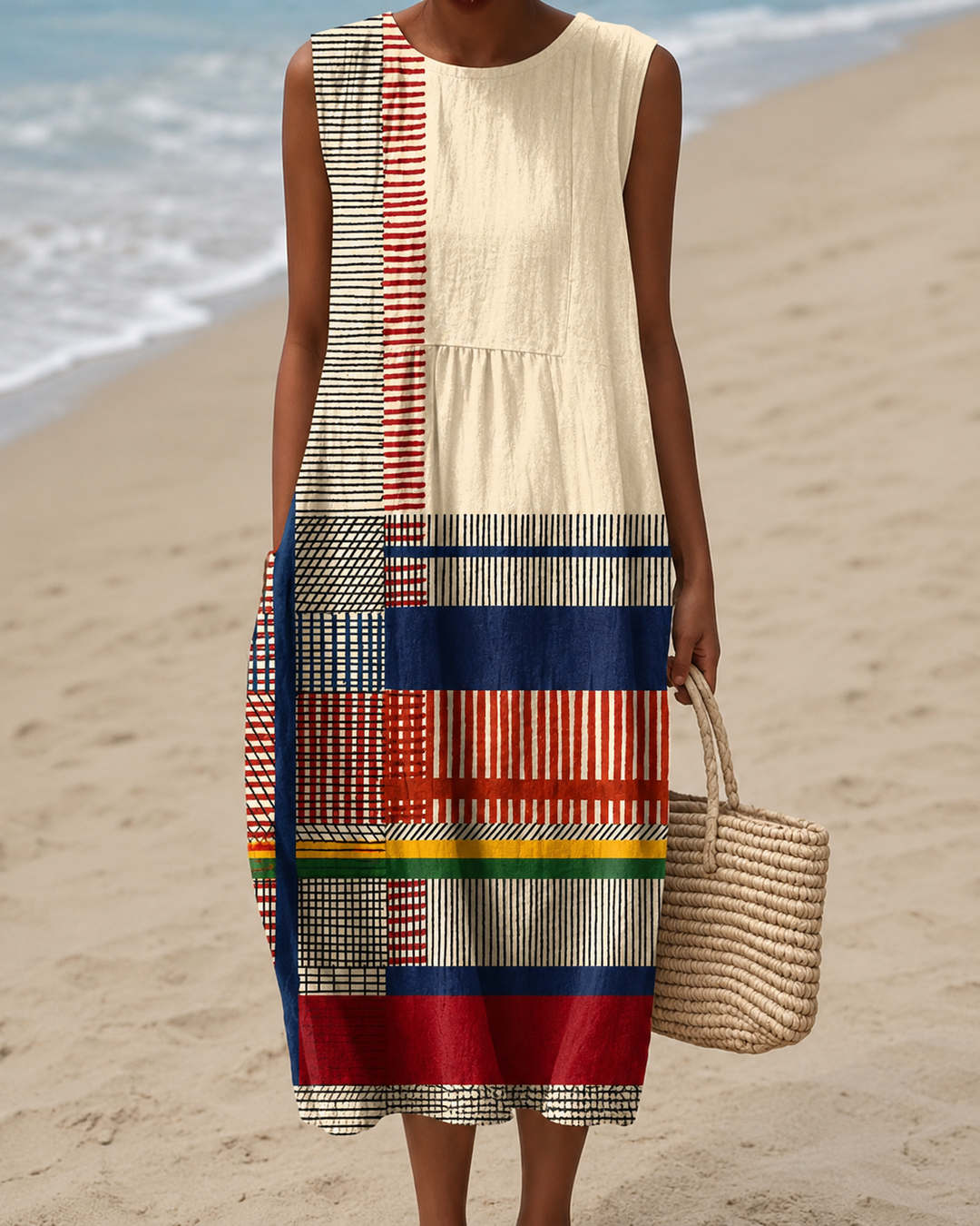 Ainsley | Elegant Beach Maxi Dress