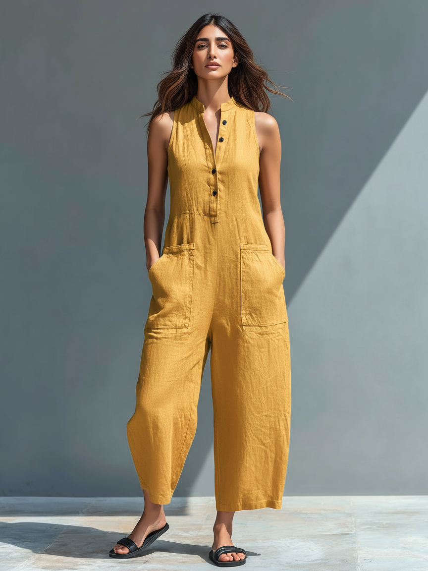 Clarisse | Elegant Sleeveless Jumpsuit