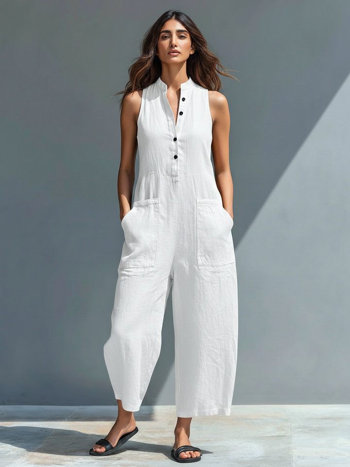 Clarisse | Elegant Sleeveless Jumpsuit