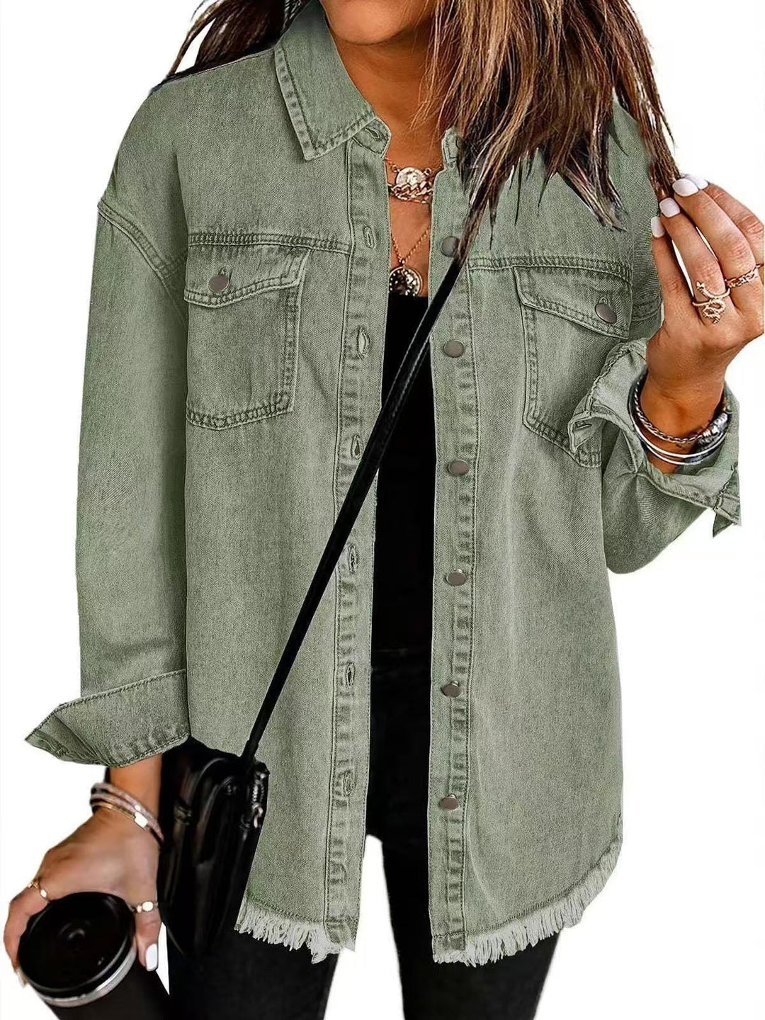 Fioren | Timeless Denim Jacket with Pockets