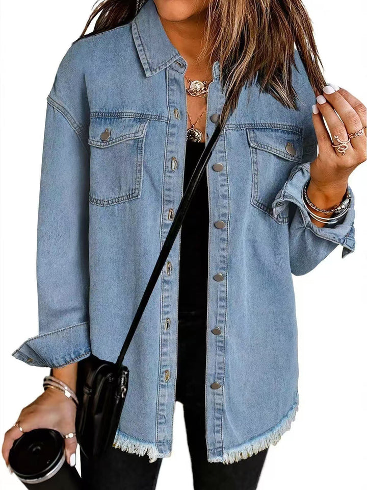 Fioren | Timeless Denim Jacket with Pockets