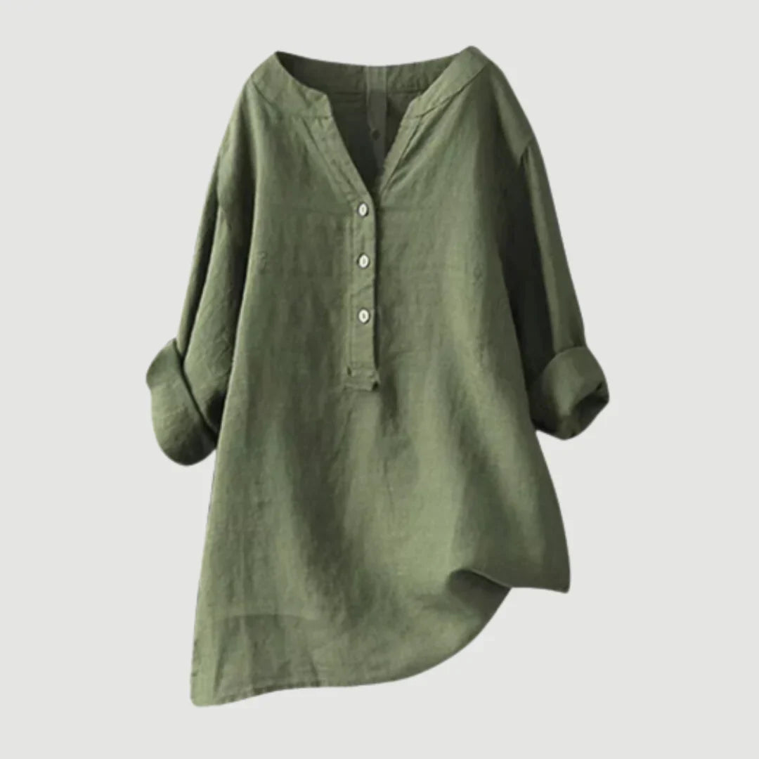 Lilou | Lightweight and Comfortable Button-Down Shirt
