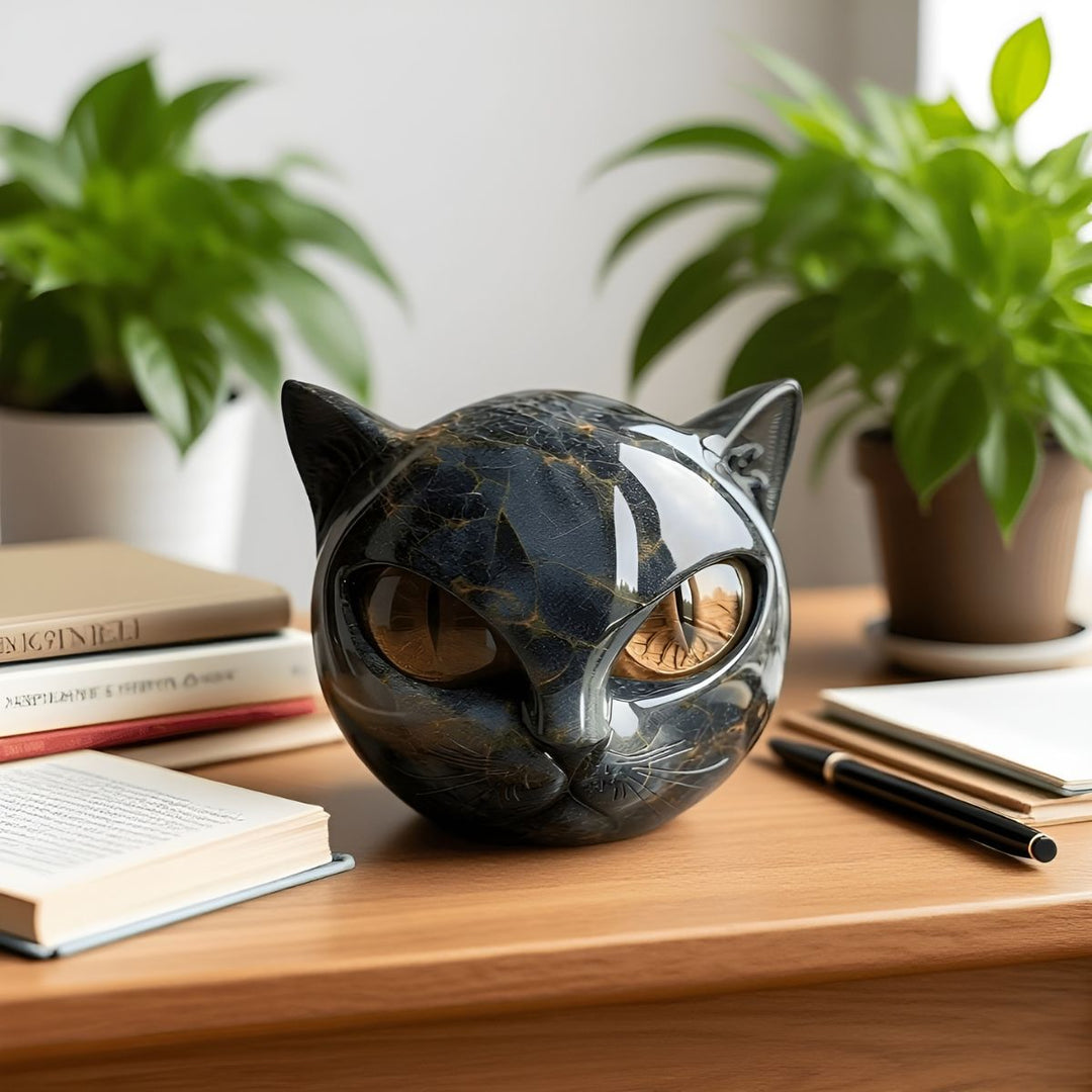 Zerel | Black Cat Sculpture