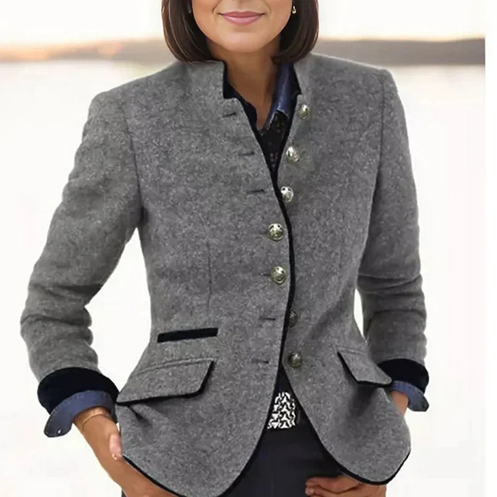 Zivara | Elegant Short Jacket with Pockets