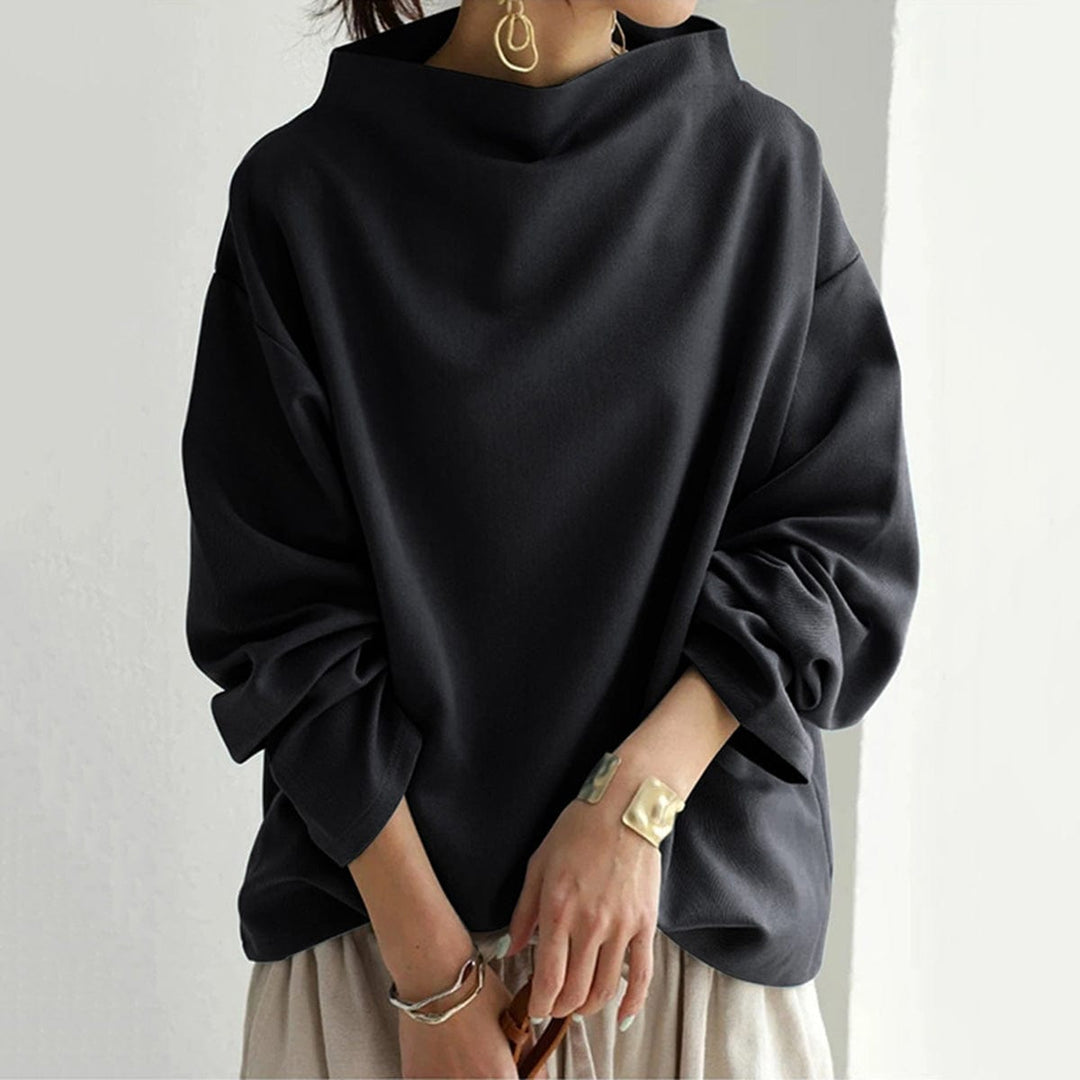 Stephy | High-Neck Soft Knit Top
