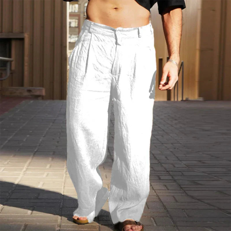 Dexter | Wide-Leg Linen Pants