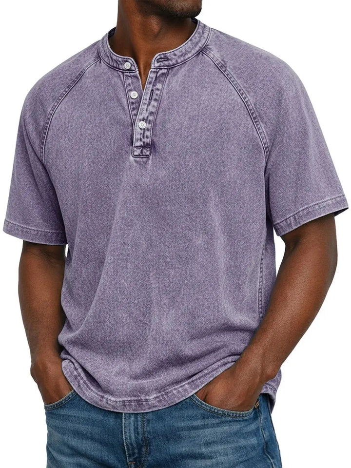 Rothwell | Vintage Button Henley T-Shirt