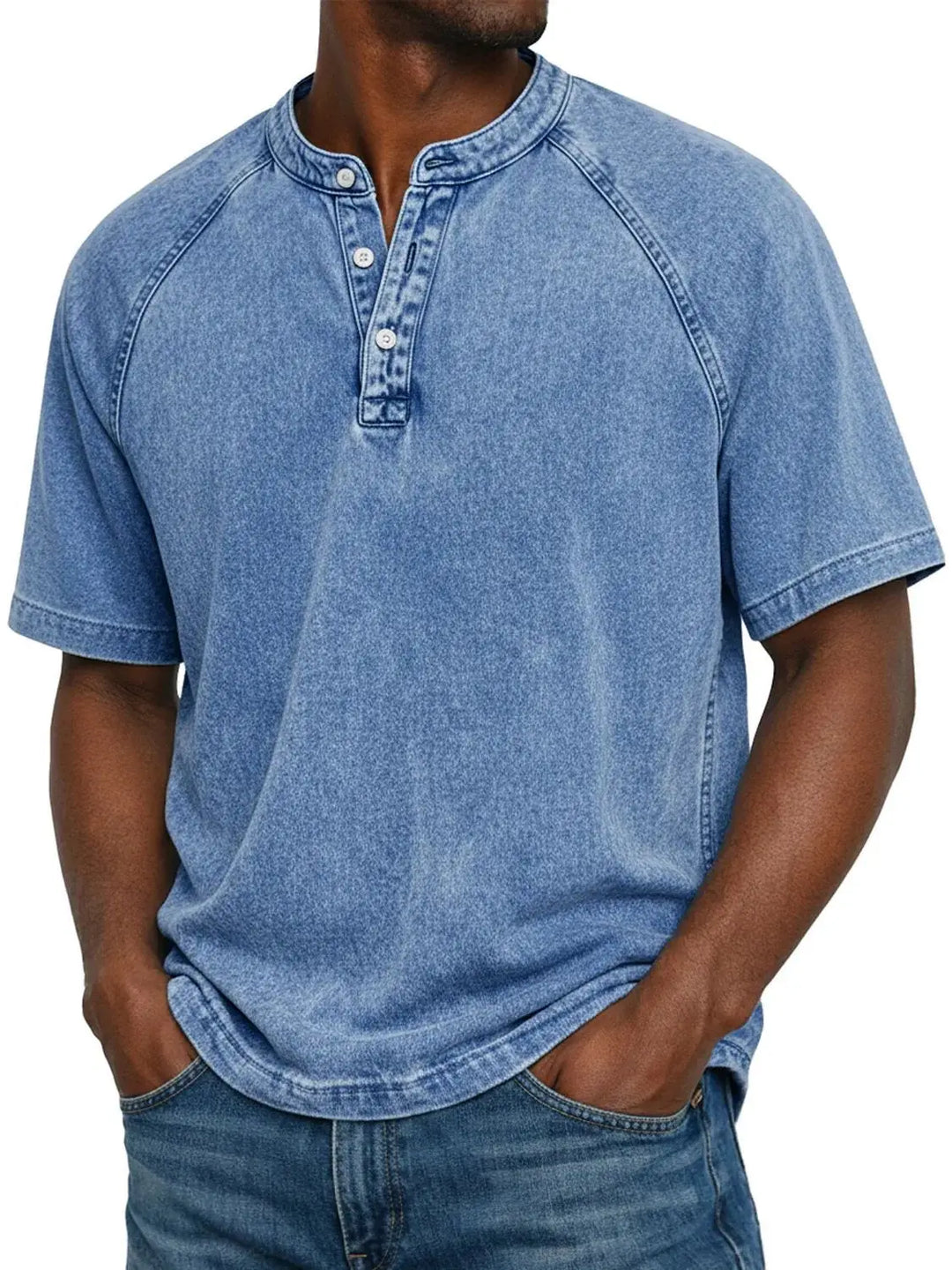 Rothwell | Vintage Button Henley T-Shirt