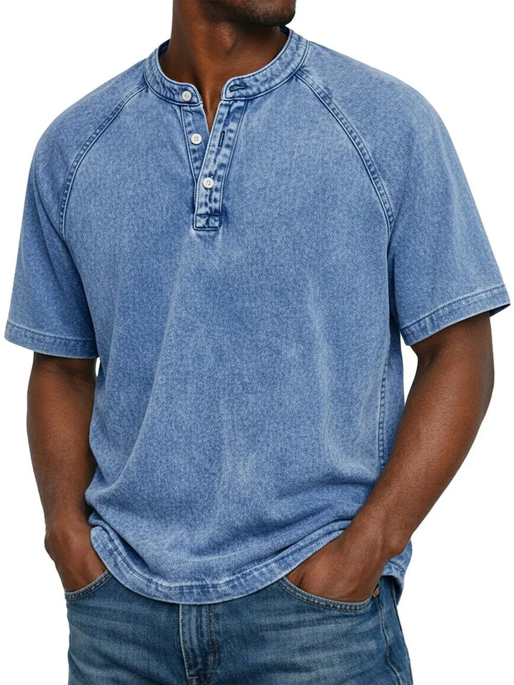 Rothwell | Vintage Button Henley T-Shirt