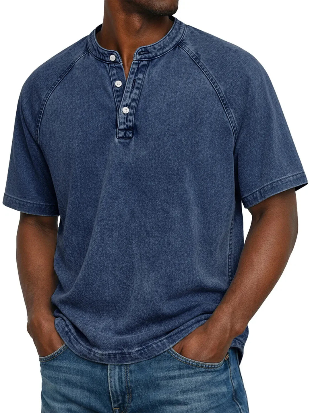 Rothwell | Vintage Button Henley T-Shirt
