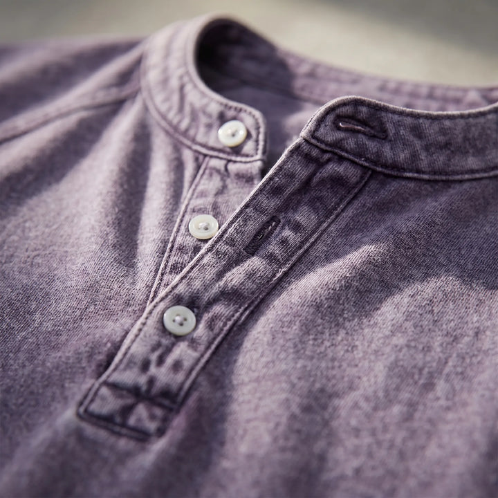 Rothwell | Vintage Button Henley T-Shirt