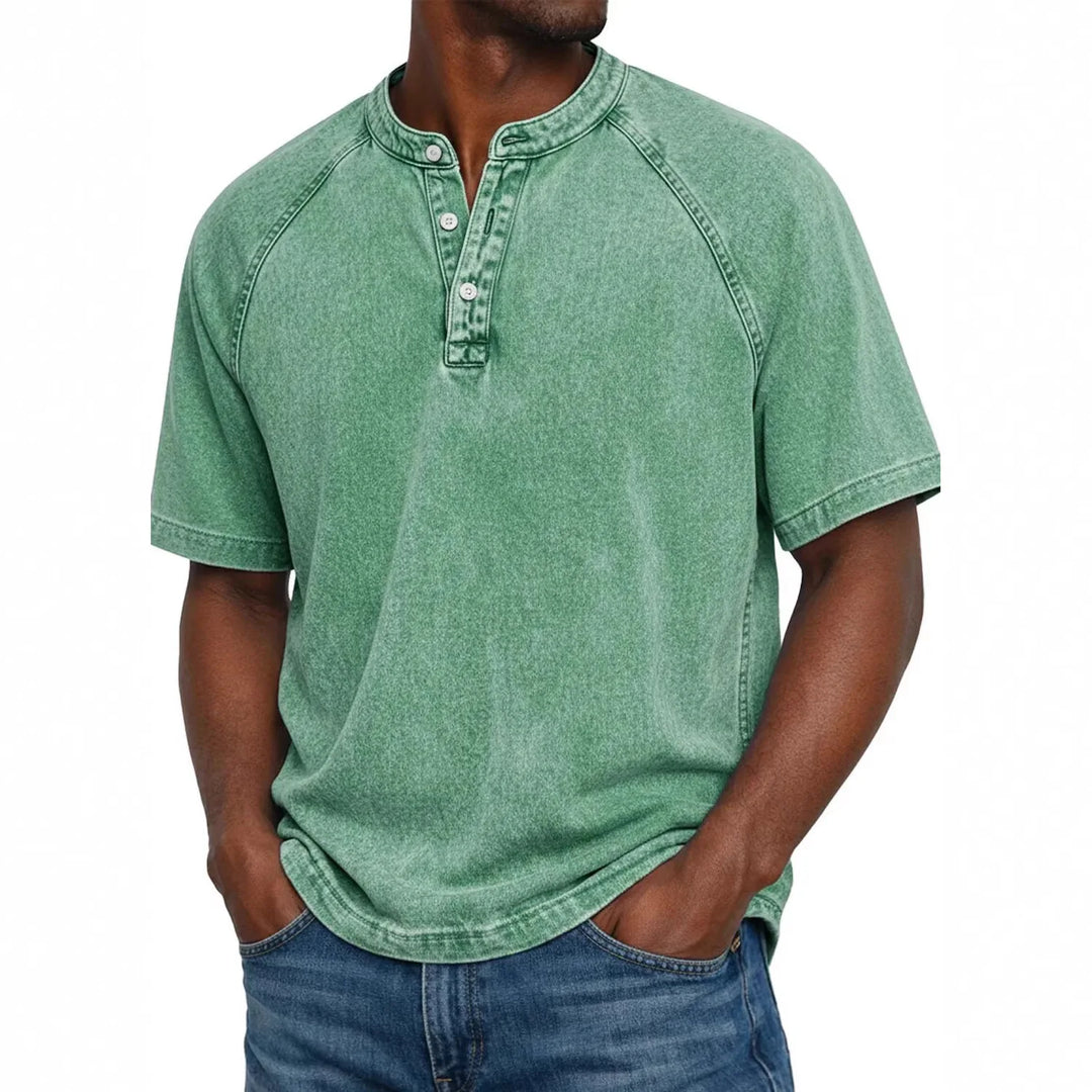 Rothwell | Vintage Button Henley T-Shirt