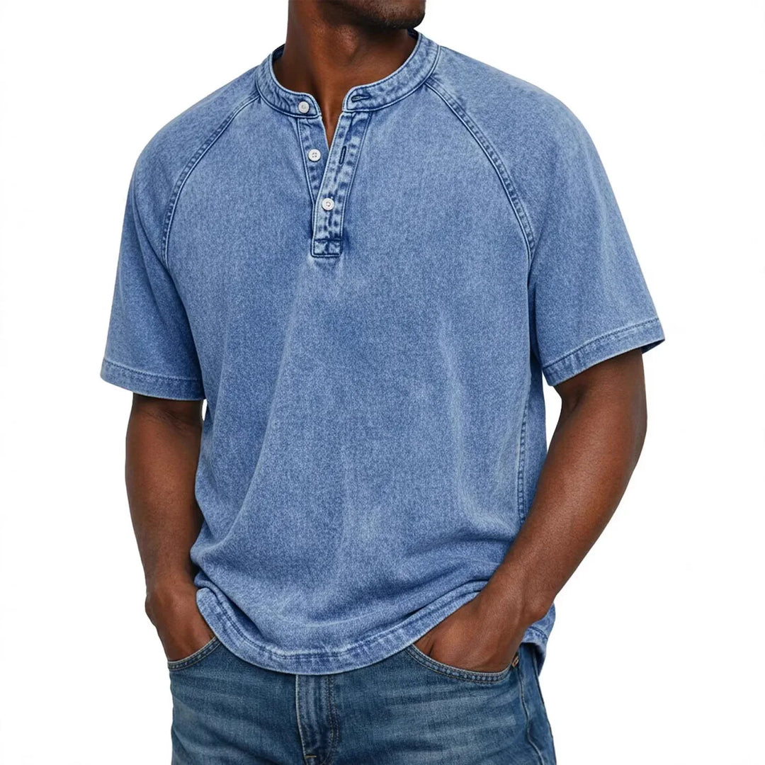 Rothwell | Vintage Button Henley T-Shirt