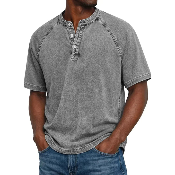 Rothwell | Vintage Button Henley T-Shirt