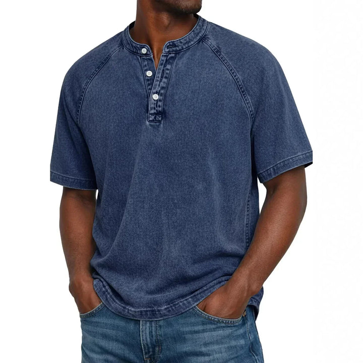 Rothwell | Vintage Button Henley T-Shirt