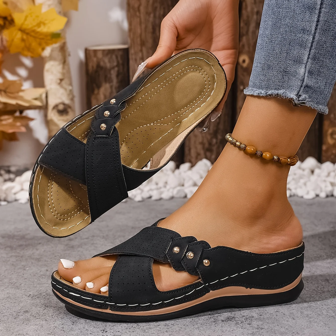 Elloway | Orthopaedic Wedge Sandals