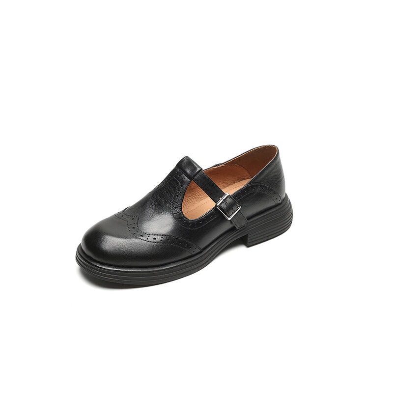 Mesra | Elegant Leather Mary Jane Shoes